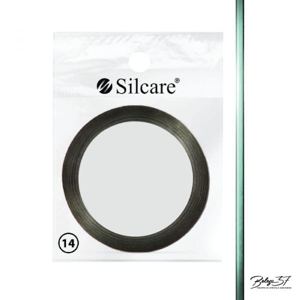 Silcare Fita Decorativa de Nail Art Nº 14 Turquoise