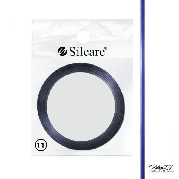 Silcare Fita Decorativa de Nail Art Nº 11 Navy Blue