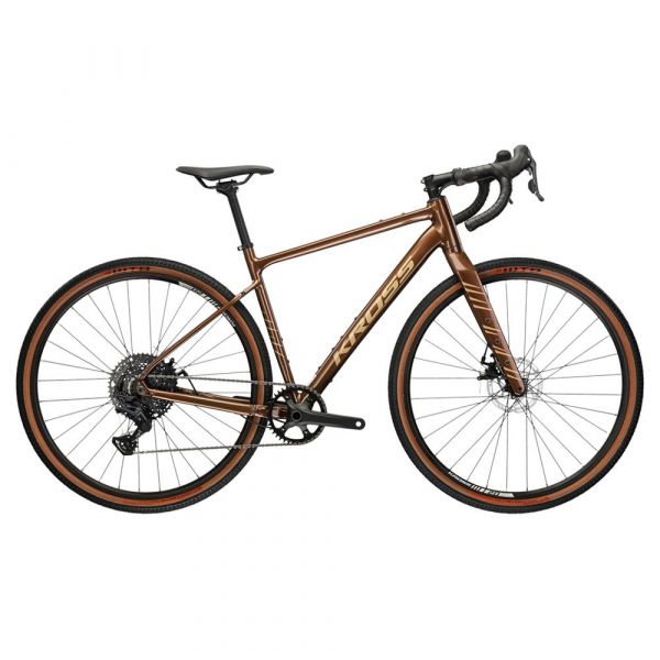 Kross Esker 2.0 700 2024 Gravel Bike Castanho M