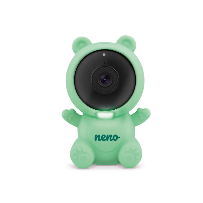 Monitor de bebé NENO Lui com capa de silicone verde