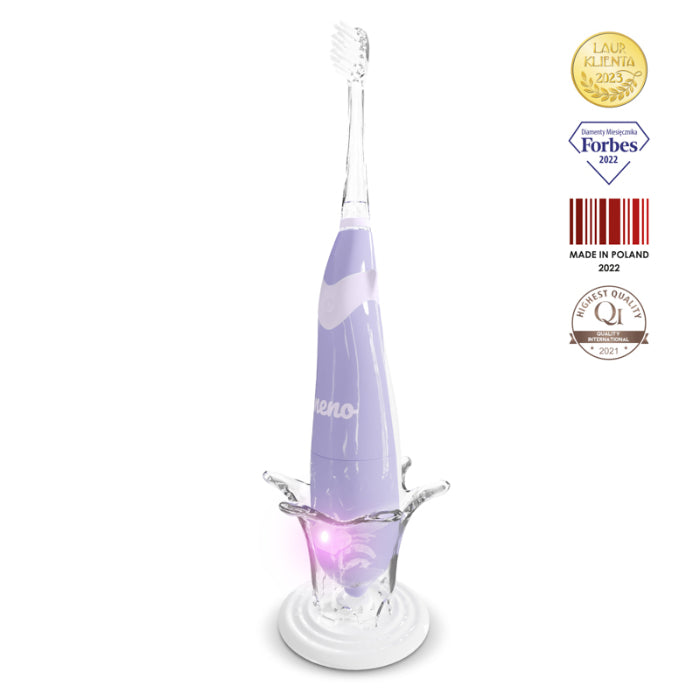 Escova de dentes eletrónica (3-6 anos) NENO Tutti Violet