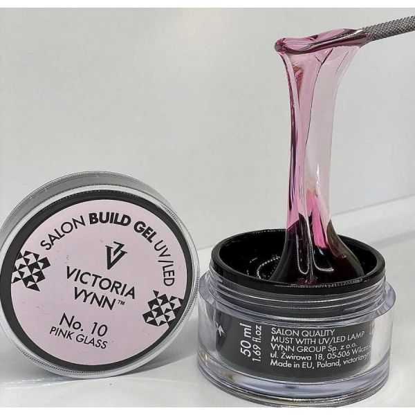 Victoria Vynn Gel de Construção Tom 10 Pink Glass 50ml