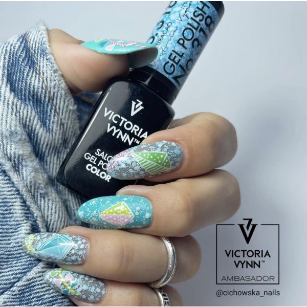 Victoria Vynn 318 Blue Curacao