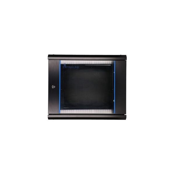 Extralink Armário Bastidor 9U 600x600x400 (preto) - EX.3968