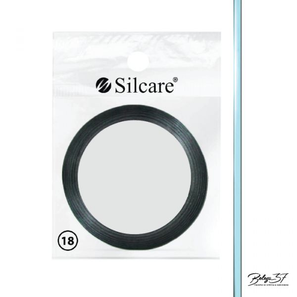 Silcare Fita Decorativa de Nail Art Nº 18 Light Blue