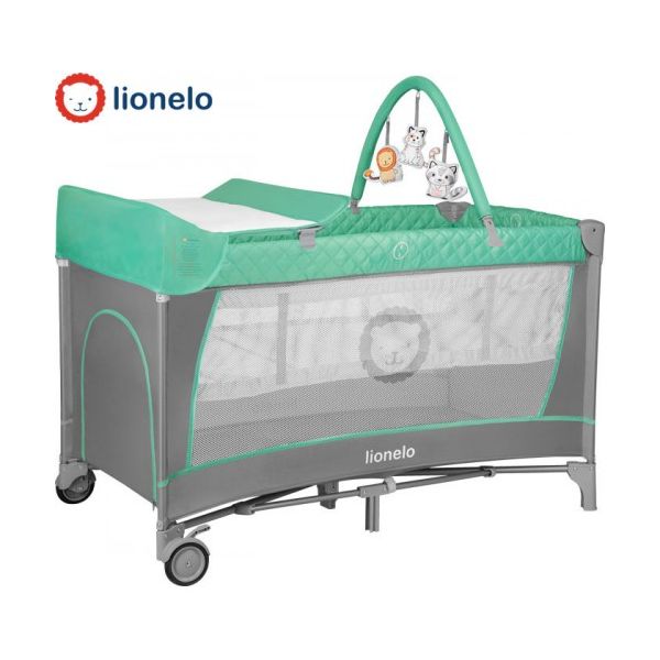 Lionelo Cama Viagem Flower Flamingo