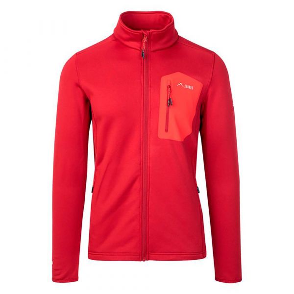 Elbrus Nomi Fleecetec Full Zip Sweatshirt Vermelho L Homem