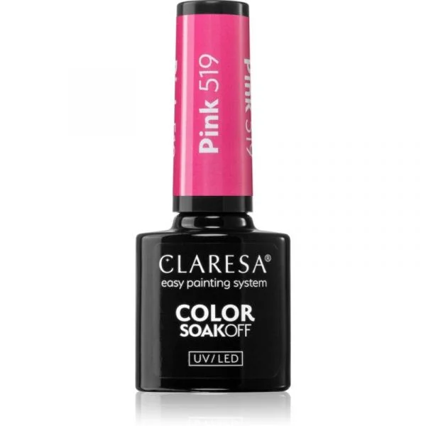 Claresa Soakoff UV/LED Color Sunny Garden Verniz de Gel para Unhas Tom Pink 519 5g