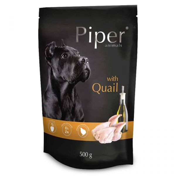 Ração Húmida Piper Adulto Codorniz 500g