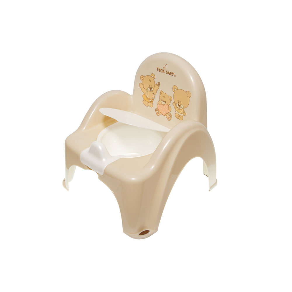 Cadeira Bacio anti-derrapante B.Active Teddy Bear Beige