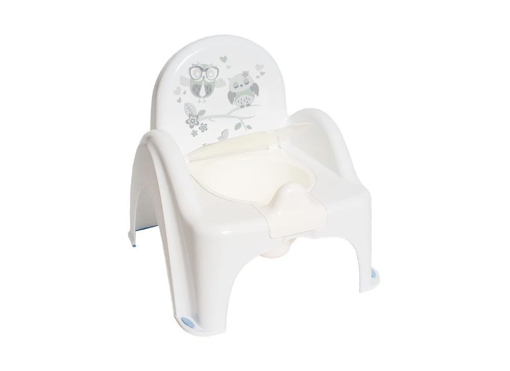 Cadeira Bacio anti-derrapante com música B.Active Owl White