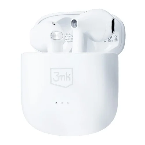 Auriculares Bluetooth 3MK Movepods 5.3 Branco