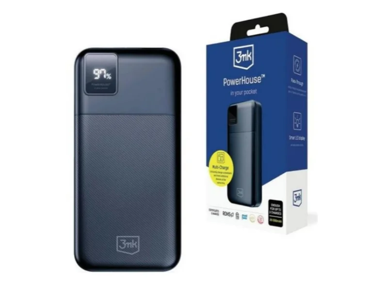 Powerbank 3MK PowerHouse 20000mAh Azul