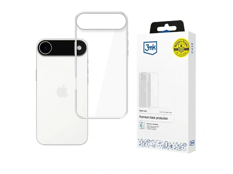 Capa 3MK iPhone 17 Air Clear Case Transparente