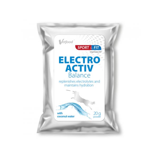 Vetfood Reforço de Hidratação Electroactiv Balance para Cães e Gatos 20g