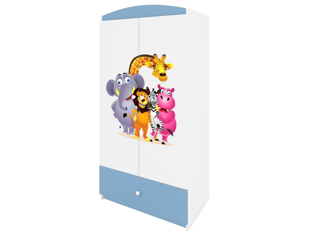 Roupeiro Kocot Kids BabyDreams Zoo Blue