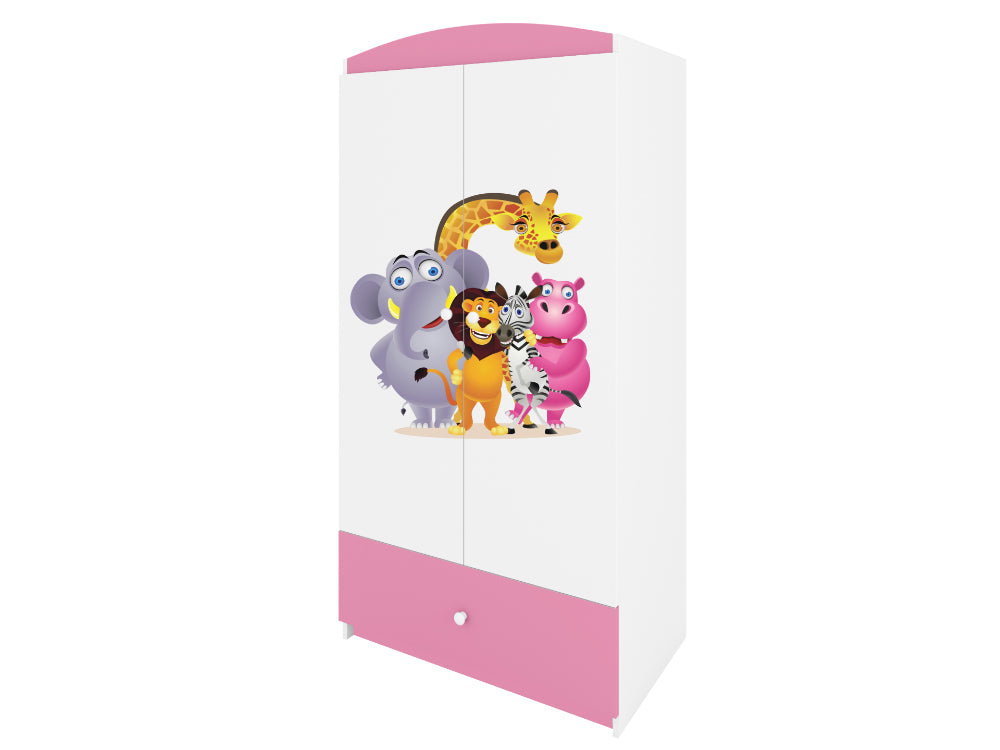 Roupeiro Kocot Kids BabyDreams Zoo Pink