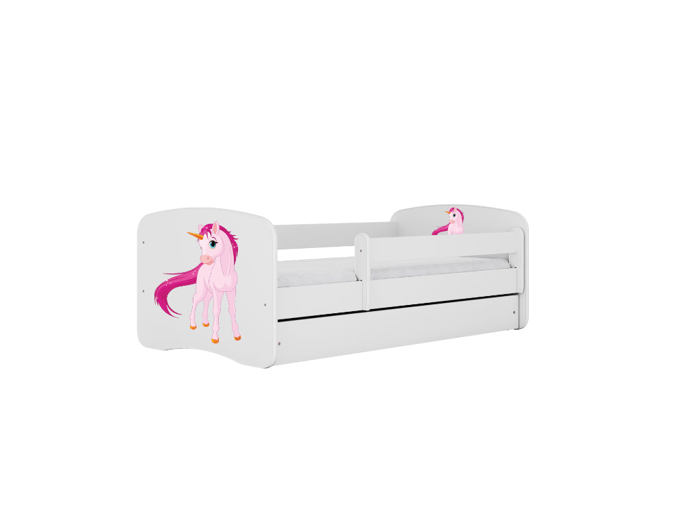 Cama 180 x 80 cm Kocot Kids BabyDreams Unicorn White