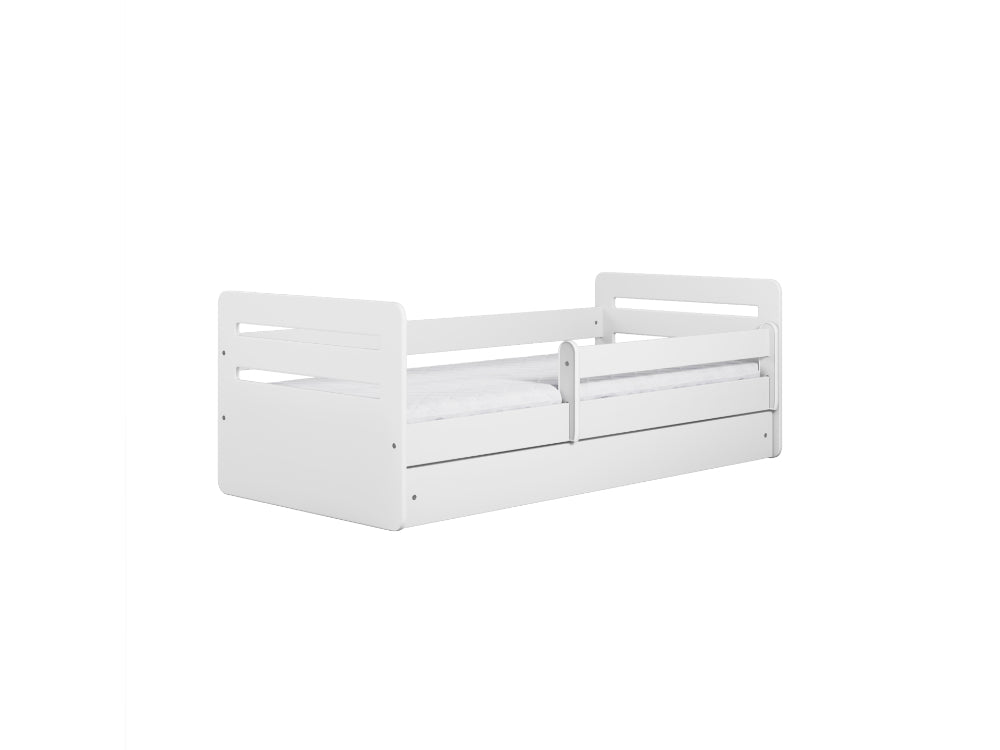 Cama 180 x 80 cm Kocot Kids com gaveta Tomi White