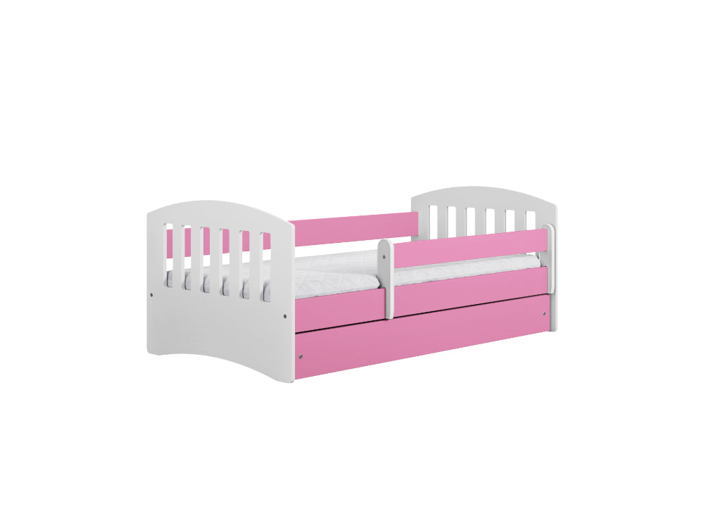 Cama 160 x 80 cm Kocot Kids com gaveta Classic 1 Pink