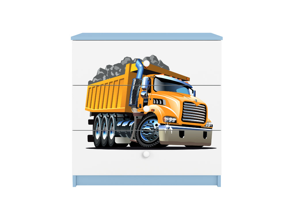 Cómoda Kocot Kids BabyDreams Truck Blue
