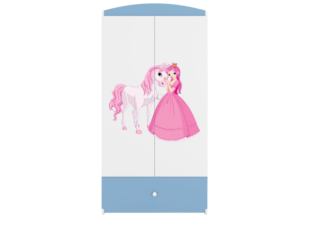 Roupeiro Kocot Kids BabyDreams Princess and Horse Blue