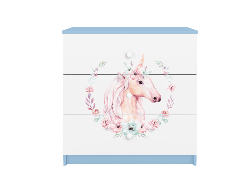 Cómoda Kocot Kids BabyDreams Horse Blue