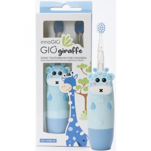 Innogio Giogiraffe Sonic Toothbrush Escova de Dentes Sónica para Crianças Blue