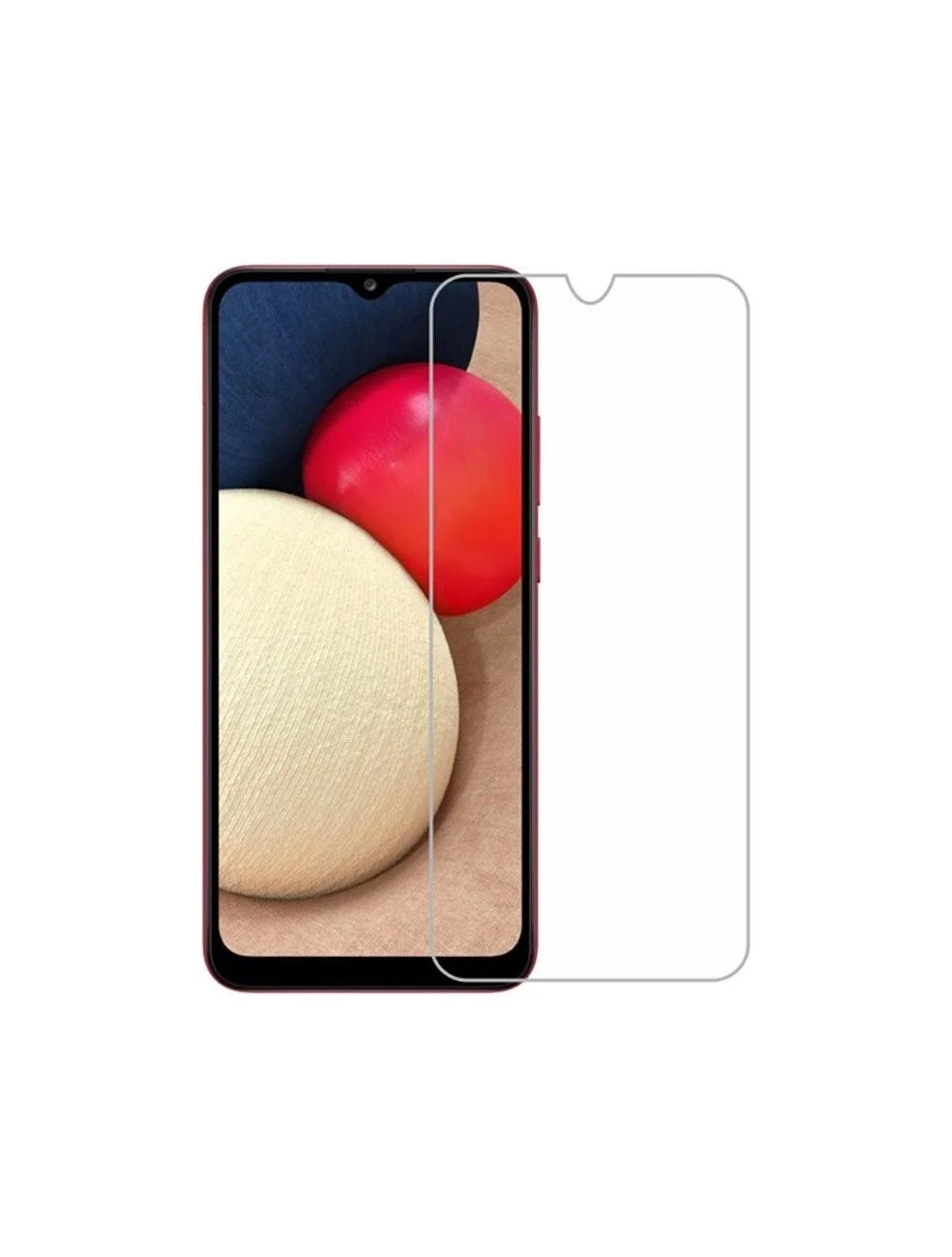 Película Vidro temperado Samsung Galaxy A02s Transparente