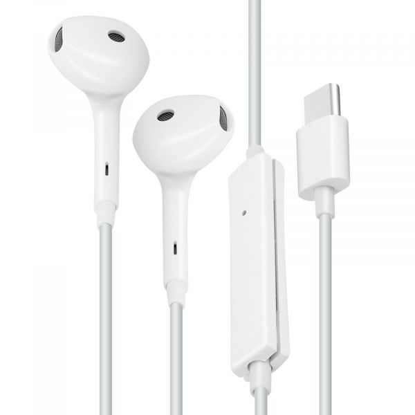 Oppo Auriculares Com Fio + Micro Type-C White
