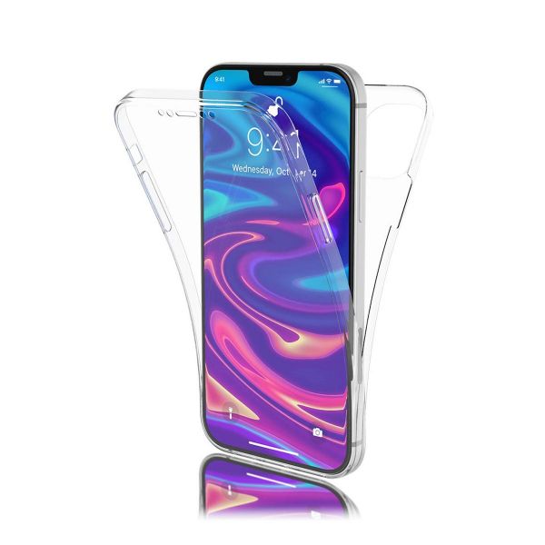 Capa Silicone Frente e Verso Forcell iPhone 13 Mini Transparente - 5903396119934