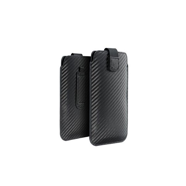 Capa Forcell Pocket Carbon - Size 06 - Nokia C5 E51 E52 515 Samsung S5610 - 5903396127281