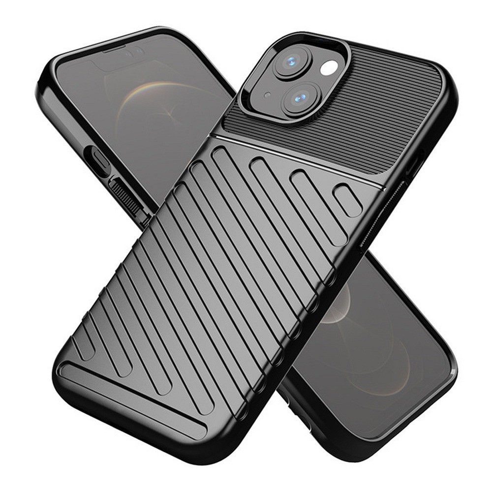 Capa Silicone Thunder iPhone 14 Preto