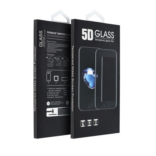 5D Full Glue Tempered Glass para Samsung Galaxy A03 Black