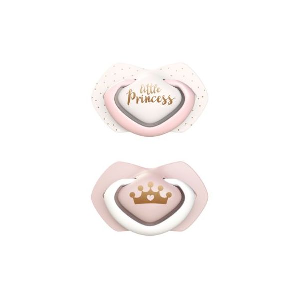 Canpol Babies Chupeta Royal Baby a 0-6 M Pink 2 Un.