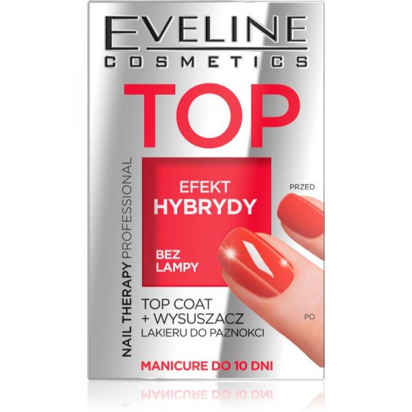 Eveline Cosmetics Nail Therapy Professional Verniz de Proteção de Secagem Rápida 5 ml
