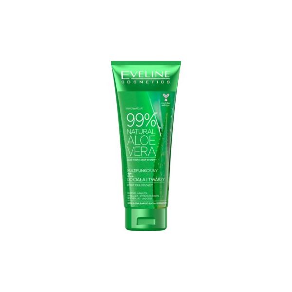 Eveline Aloe Vera Gel Hidratante Rosto e Corpo 250ml