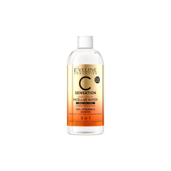 Eveline C Sensation Água Micelar de Limpeza 400ml