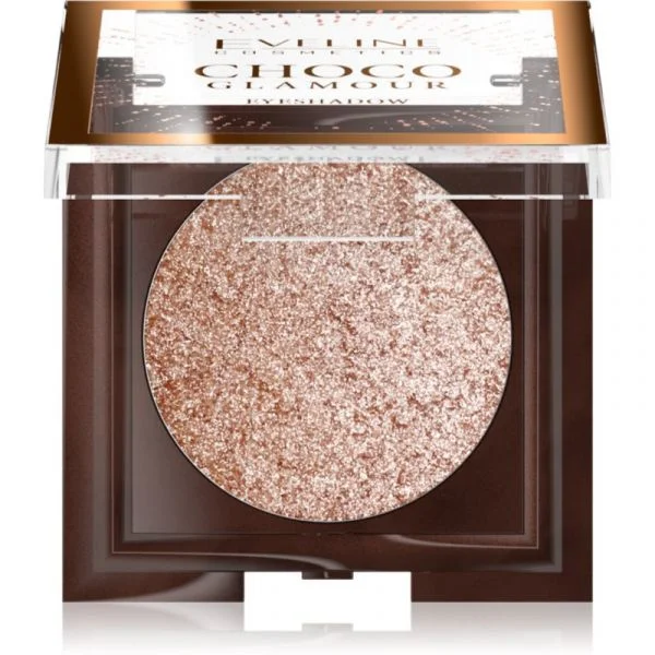 Eveline Cosmetics Choco Glamour Sombras de Olhos Brilhantes 3,5g