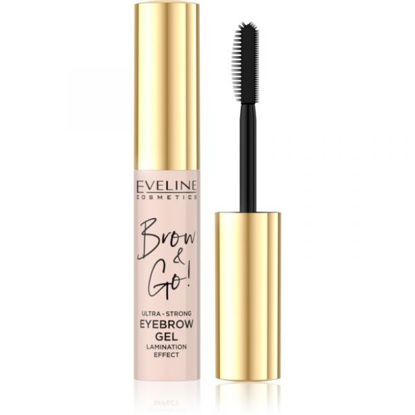 Eveline Cosmetics Brow & Go! Gel para Sobrancelhas com Fixação Extra Forte 6ml