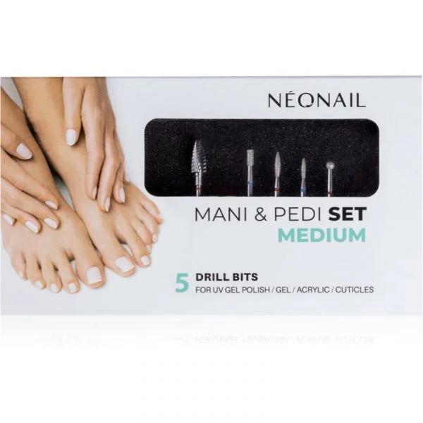 Neonail Mani & Pedi Set Medium Conjunto de Manicure