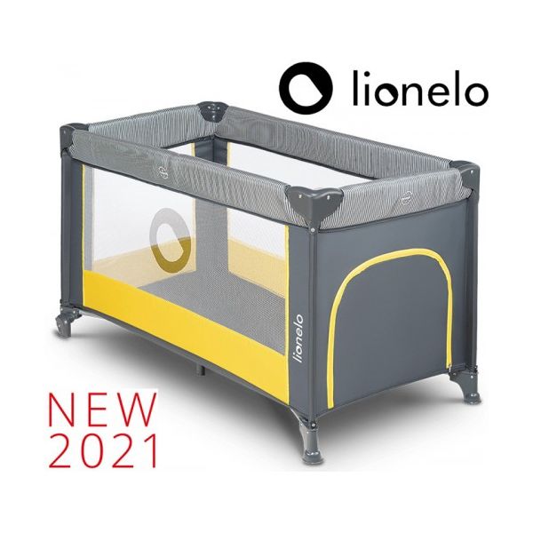 Lionelo Cama de Viagem Stefi Yellow Lemon
