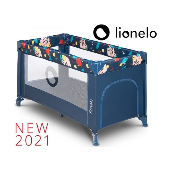 Lionelo Cama de Viagem Stefi Blue Navy