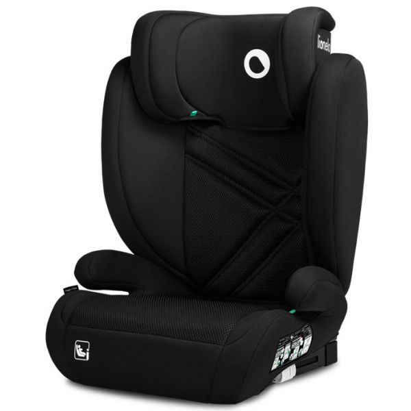 Lionelo Hugo i-Size (100-150cm) Black Carbon