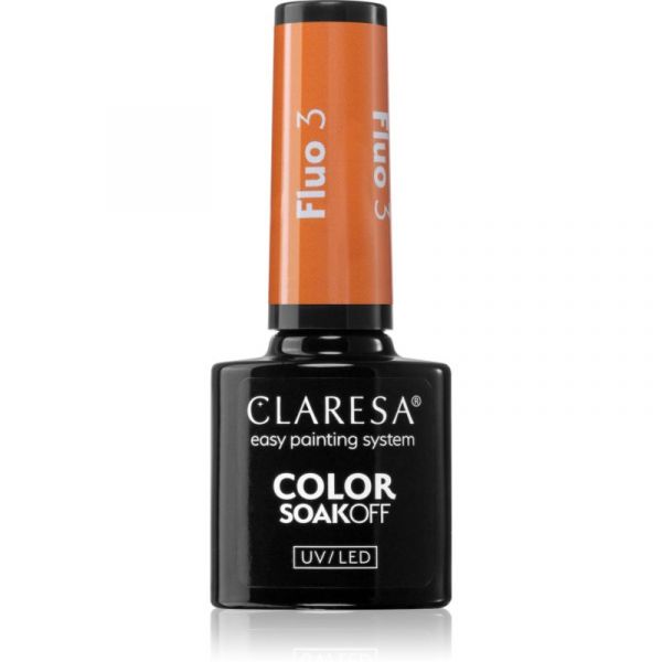 Claresa Soakoff UV/LED Color Fluo Verniz de Gel para Unhas Tom 3 5g