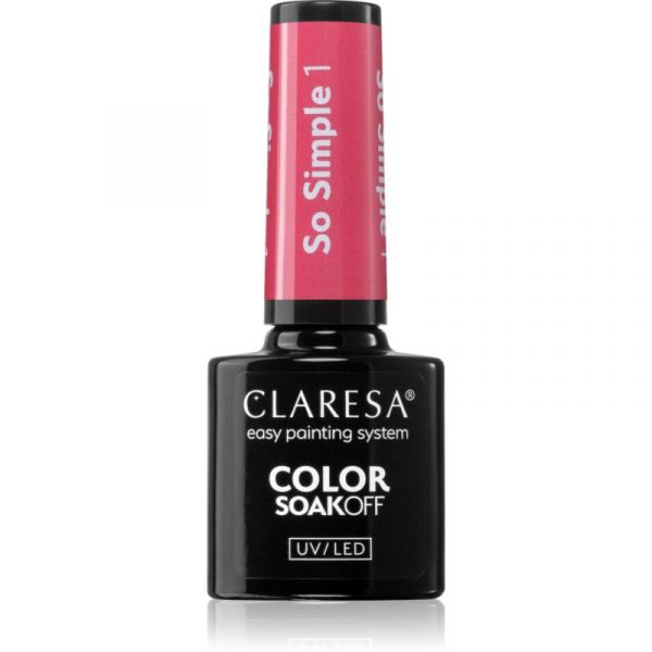 Claresa Soakoff UV/LED Color So Simple Verniz de Gel para Unhas Tom 1 5g