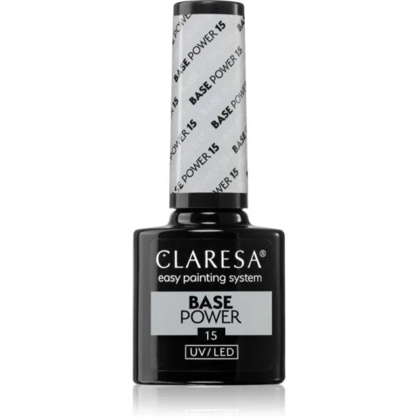 Claresa UV/LED Base Power Base para Unhas de Gel Tom 15 5g