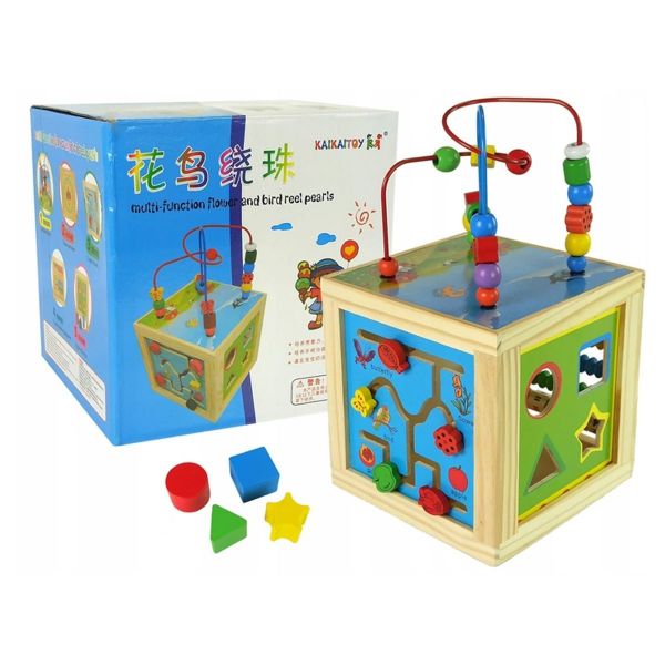 Cubo Educativo de Madeira