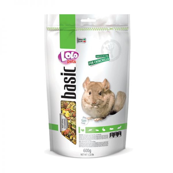 Benelux Alimento Completo para Chinchilas 600GR