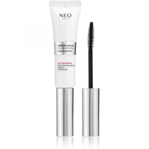 Neo Make Up Intense Sérum Oil Mascara Máscara Nutritiva Tom Black 9 ml